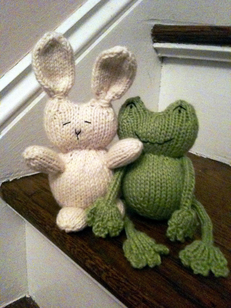 Ribbit And Rabbit Are Friends