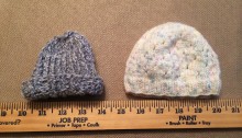 Two Preemie Hats